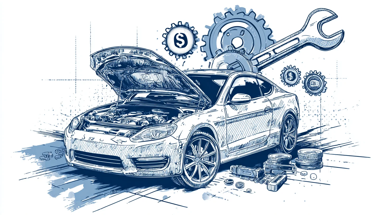 Auto repair loan illustration