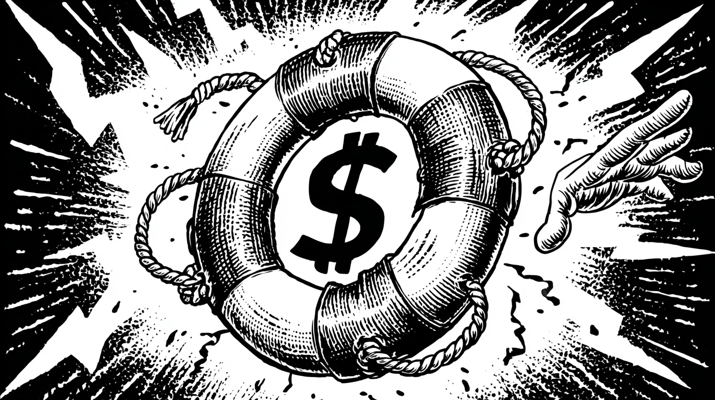 Emergency loan illustration